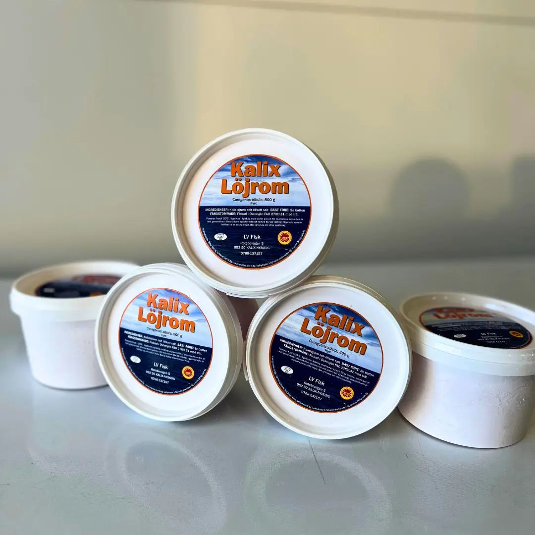 Kalix löjrom 2025 – exklusiv svensk löjrom, handskördad och levererad av FDELI.