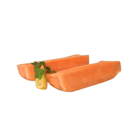 Premium färskfryst laxrygg – saftig laxfilé av högsta kvalitet för exklusiva fiskrätter.