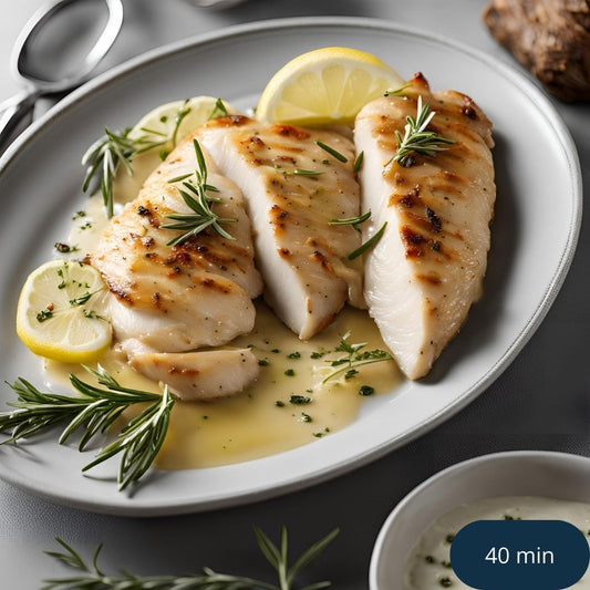 Kycklingbröst med Rosmarin- och Citronsås